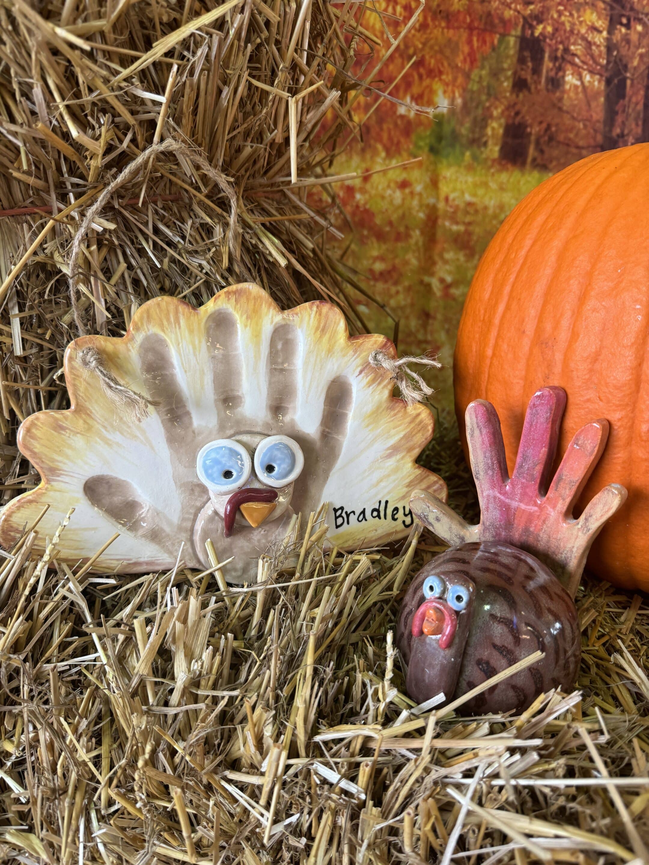 Clay, Clay turkeys, Thanksgiving